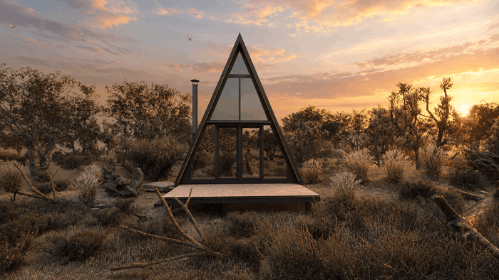 ["Tiny house exterior design rendering", "Tiny house exterior rendering with modern compact design", "Tiny home exterior rendering with clean architectural layout", "Modern tiny house exterior design rendering", "Modern cottage exterior design rendering", "Cabin exterior design rendering", "Mobile home exterior rendering with clean modern finishes", "Cabin exterior rendering with natural materials and warm style"]