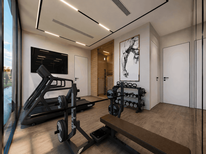 ["home gym design", "gym interior design", "gym interior rendering"]