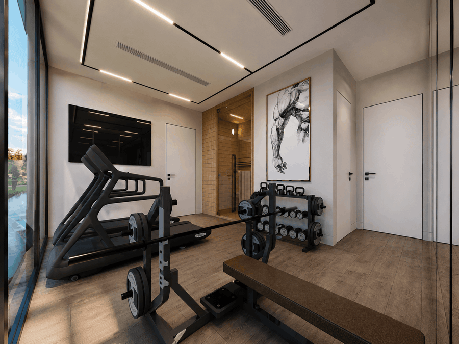 ["home gym design", "gym interior design", "gym interior rendering"]