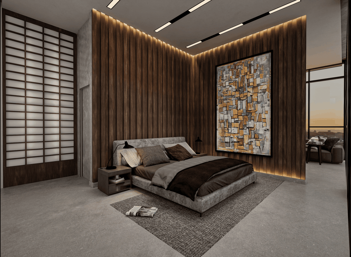 ["Modern master bedroom rendering with sleek furniture", "Luxury master bedroom rendering with elegant premium finishes", "Minimal master bedroom rendering with clean simple layout", "luxury Apartment master bedroom rendering with compact modern layout", "Townhouse master bedroom interior design rendering", "Mansion master bedroom rendering with luxury interior design"]