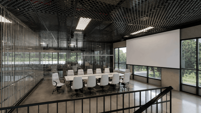 ["Office interior design rendering", "Modern office interior rendering", "Office interior rendering with clean workspace design", "Office rendering with modern furniture and workspace layout", "Office interior rendering with functional modern layout"]