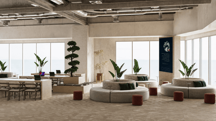 ["Commercial interior design rendering", "Commercial space interior rendering", "Commercial interior rendering with modern design", "Commercial property interior design rendering", "Commercial interior design rendering with modern furniture and finishes"]