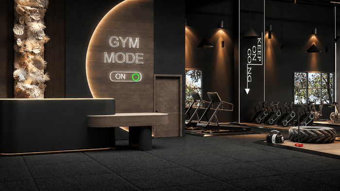 ["fitness center", "gym interior design", "modern gym", "modern gym interior design"]
