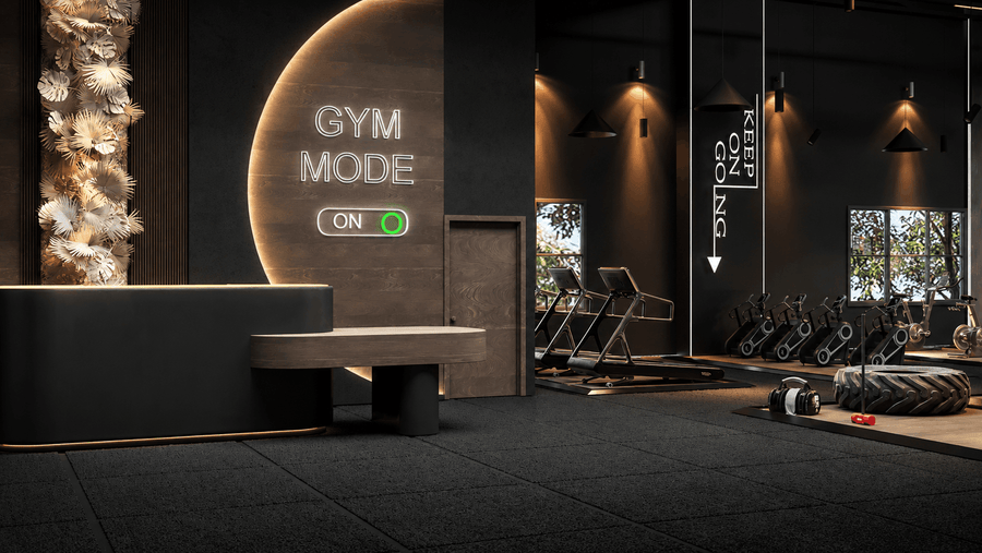 ["fitness center", "gym interior design", "modern gym", "modern gym interior design"]