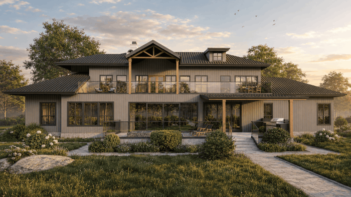 ["Rustic mansion exterior design rendering", "Farmhouse mansion exterior design rendering", "Farmhouse townhouse exterior design rendering", "Traditional farmhouse exterior design rendering", "Rustic farmhouse exterior design rendering"]