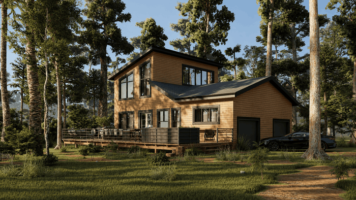 ["Farmhouse bungalow exterior design rendering", "Rustic bungalow exterior design rendering", "Traditional farmhouse exterior design rendering", "Rustic farmhouse exterior design rendering", "Farmhouse cabin exterior design rendering", "Rustic cabin exterior design rendering", "Farmhouse cottage exterior design rendering", "Rustic cottage exterior design rendering"]